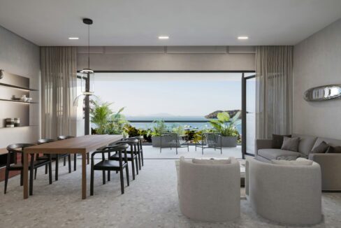 Penthouse view from this Passage Amador Cauesway Panama condo for sale