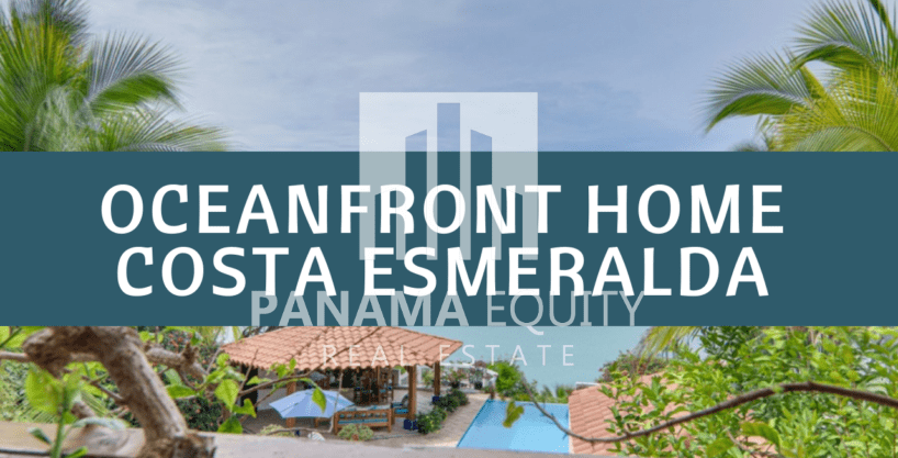 Oceanfront Home For Sale in the Gated Community of Costa Esmeralda