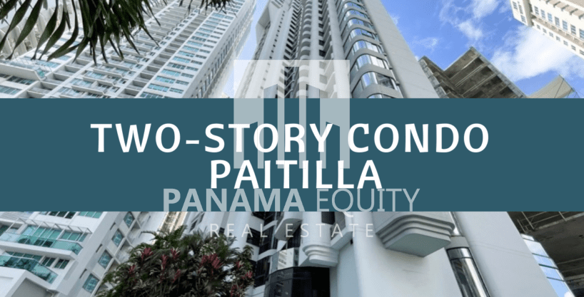 Spacious Two-Story Condo For Sale in PH PLATINUM Paitilla (Seller Financing Available)
