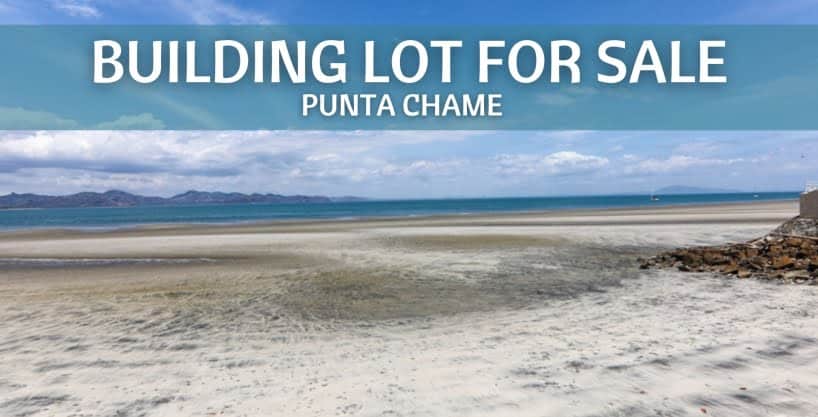 Terreno Junto al Mar Disponible en Punta Chame