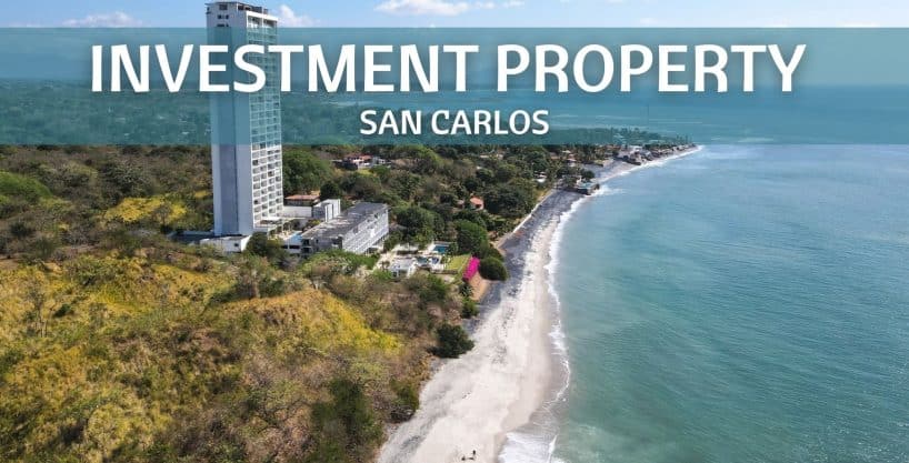 Propiedad de inversión Condominio frente al mar en San Carlos