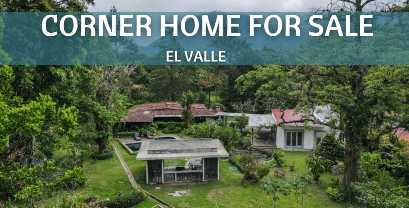 Downtown El Valle Corner Home For Sale With Income Producing And Beautiful Gardens