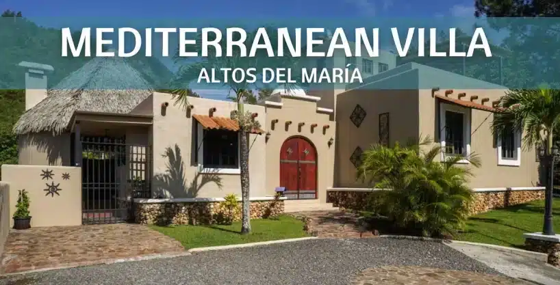 Lots of Outdoor Living in This Mediterranean Villa For Sale In Altos del Maria