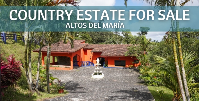 Spacious Country Estate For Sale In Altos del Maria