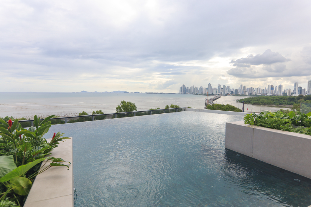 Image of swimming pool in Upper East Tower