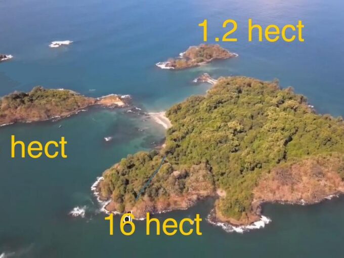 Image of this private panama island for sale
