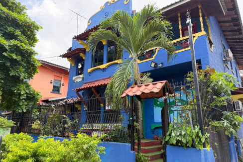 Image of the front of Mamallena Hostel for Sale in Bella Vista, Panama