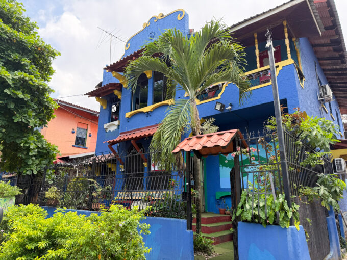 Image of the front of Mamallena Hostel for Sale in Bella Vista, Panama