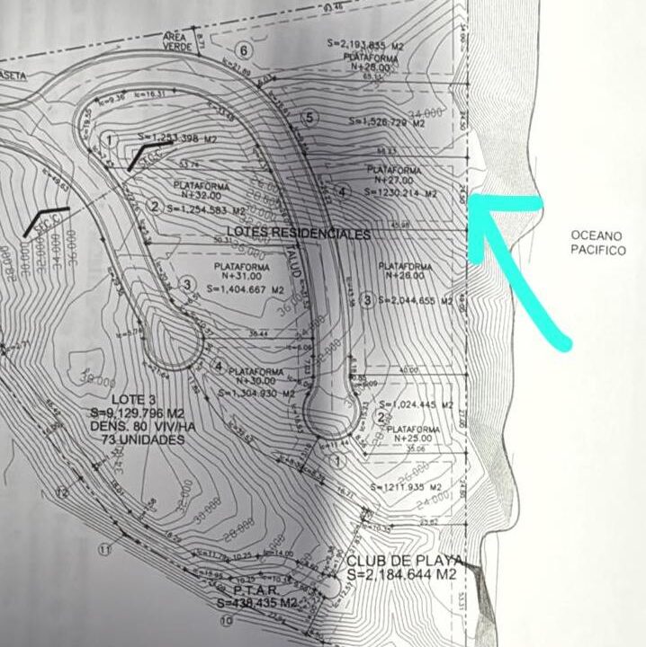 Punta Caelo Oceanfront lot for sale